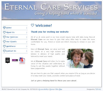 Eternal Care new web site