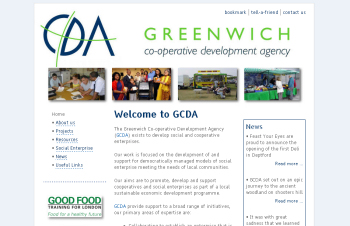 Photo: A new web site for GCDA