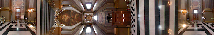 Photo: Great Hall cube