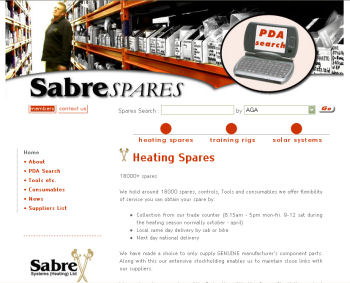 Sabre Spares - The final chapter in the Sabre trilogy
