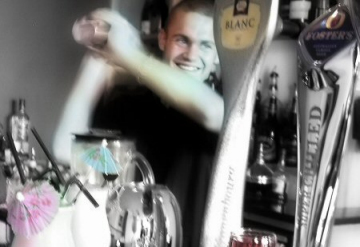 portrait - Cool bar man at Drayman