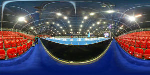 Excel Boatshow indoor pool